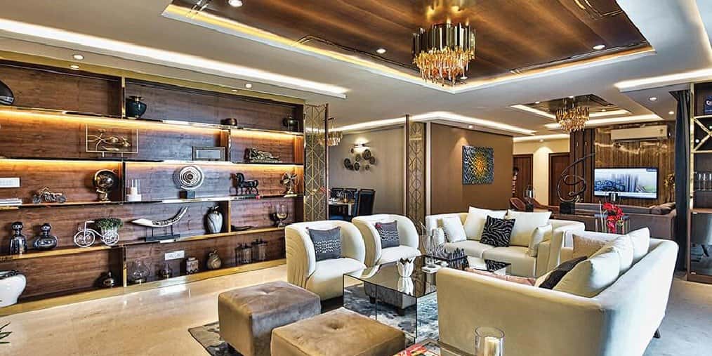 Experion Windchants Penthouses — penthouse living room