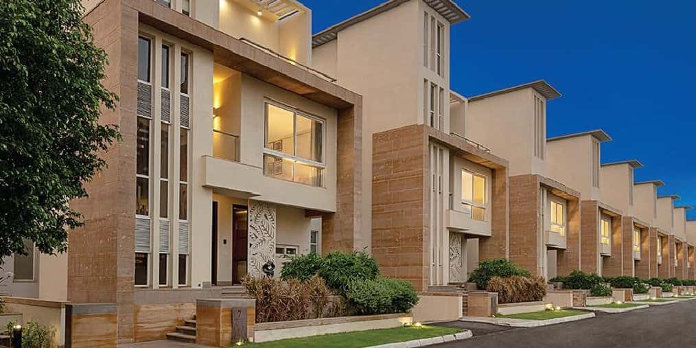Experion Windchants Villas — row of villas