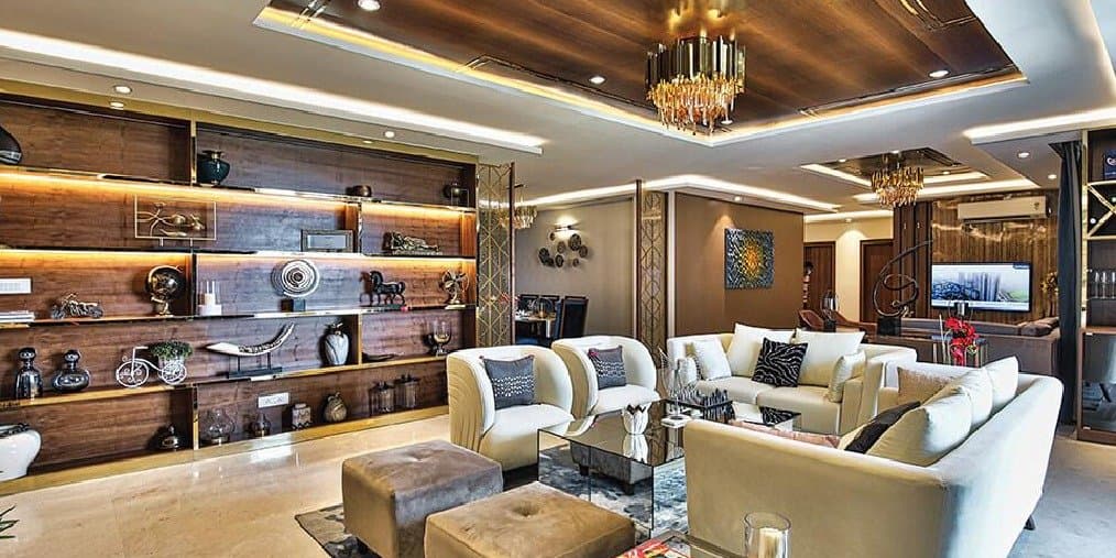 Experion Windchants Penthouses — penthouse living room